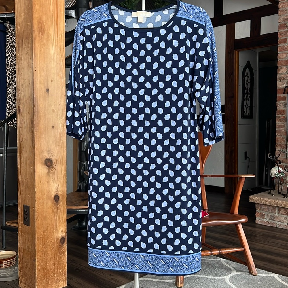 Michael Kors dress, size XS, color blue